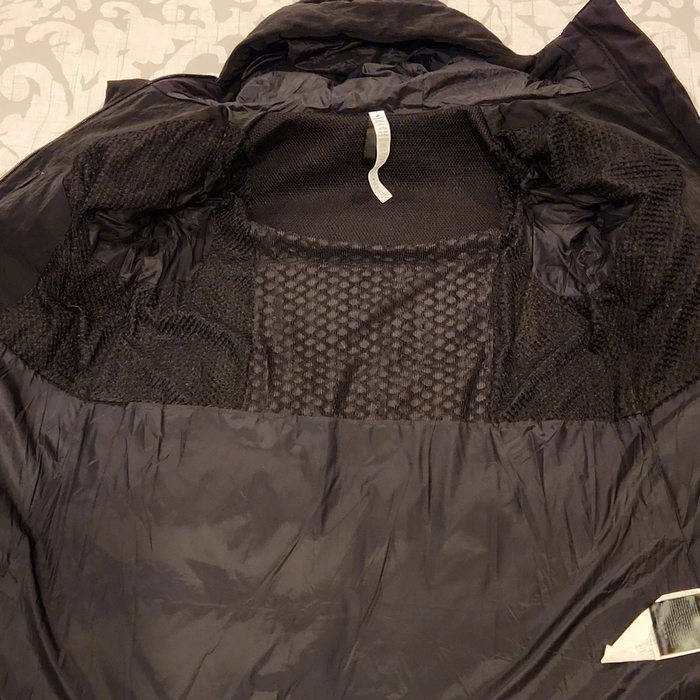 Lululemon In A Flurry Parka Jacket Coat In Black Size 2 New No Tag - Picture 17 of 17